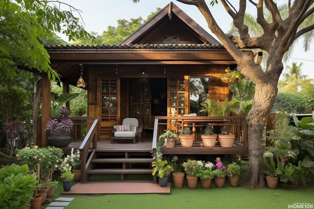 Sân vườn nhà cấp 4 độc đáo nhất 2024